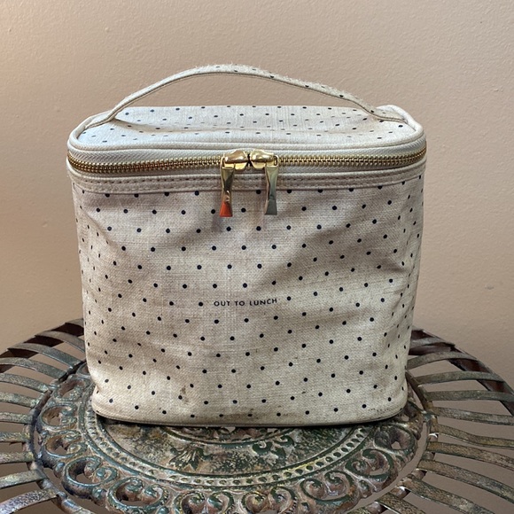 kate spade Handbags - Kate Spade Out To Lunch Polka Dot Lunch Bag Tote